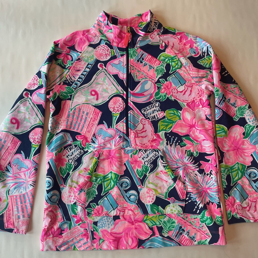 Lilly Pulitzer girls skipper popover size XL (12/14)